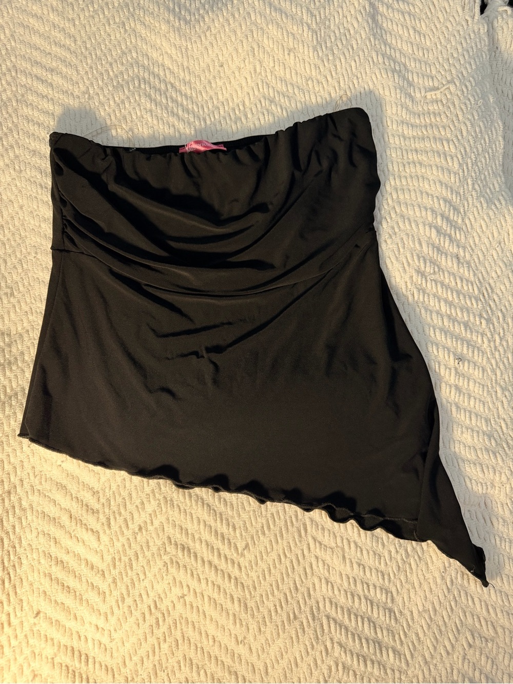 Black Women’s Asymmetric blouse - Unbranded